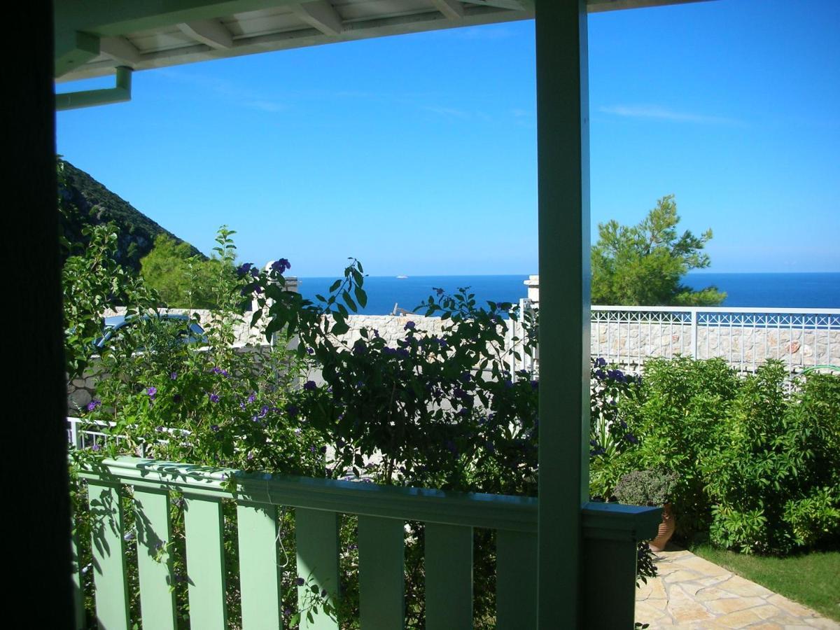 Deep Blue- Rosemary Sea View Apartment อาโยส นิกีตัส ภายนอก รูปภาพ